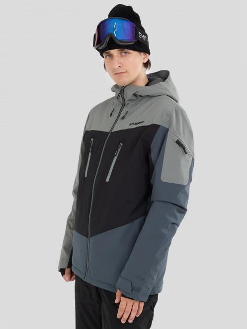 geaca de schi pt. barbati Fundango Privet Allmountain Jacket oliv 2