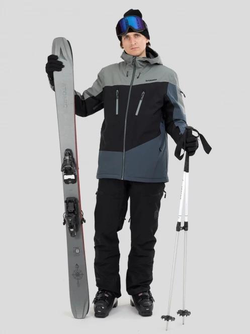 geaca de schi pt. barbati Fundango Privet Allmountain Jacket oliv 4