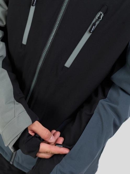 geaca de schi pt. barbati Fundango Privet Allmountain Jacket oliv 10