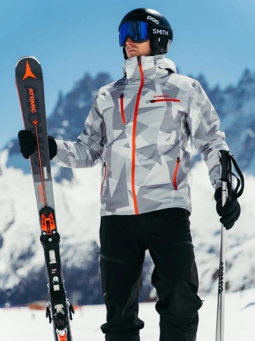 geaca de schi pt. barbati Fundango Telluride Ski Jacket gri 12
