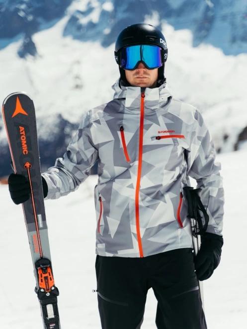 geaca de schi pt. barbati Fundango Telluride Ski Jacket gri 13