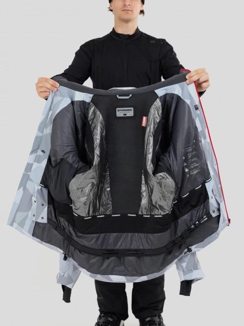 geaca de schi pt. barbati Fundango Telluride Ski Jacket gri 5
