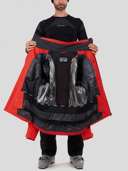 geaca de schi pt. barbati Fundango Telluride Ski Jacket rosu 5