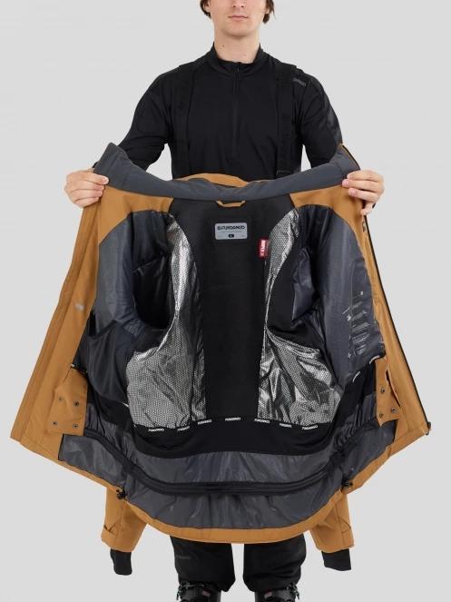 geaca de schi pt. barbati Fundango Telluride Ski Jacket maro 5