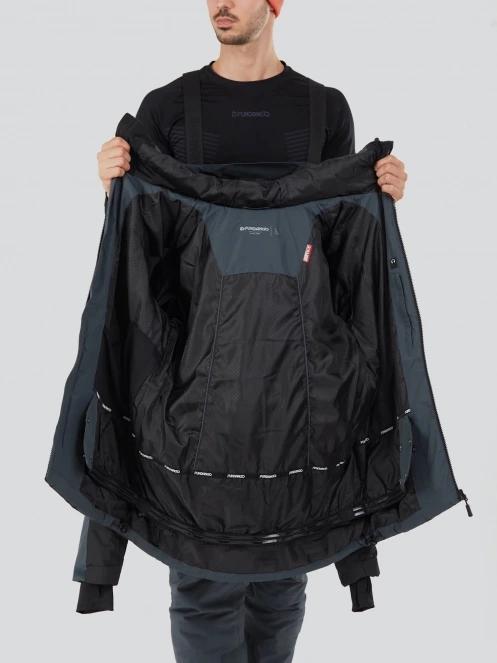 geaca de schi pt. barbati Fundango Fairfield Padded Jacket gri 5