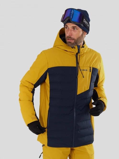 geaca de schi matlasata pt. barbati Fundango Fairfield Padded Jacket albastru inchis 2