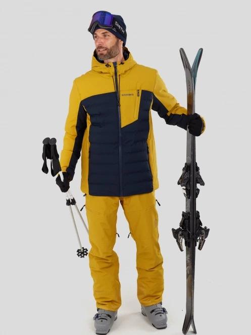 geaca de schi matlasata pt. barbati Fundango Fairfield Padded Jacket albastru inchis 4