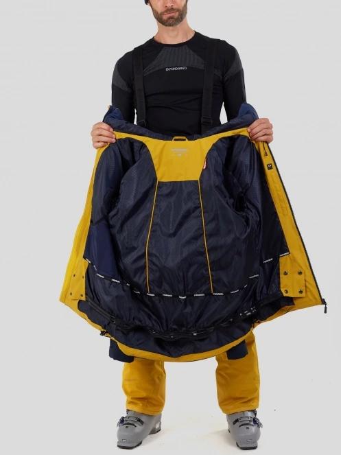 geaca de schi matlasata pt. barbati Fundango Fairfield Padded Jacket albastru inchis 5