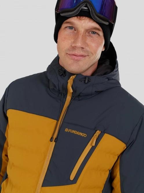 geaca de schi matlasata pt. barbati Fundango Fairfield Padded Jacket gri 7