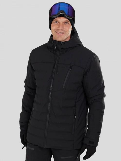 geaca de schi matlasata pt. barbati Fundango Fairfield Padded Jacket negru 2