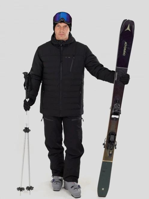 geaca de schi matlasata pt. barbati Fundango Fairfield Padded Jacket negru 4