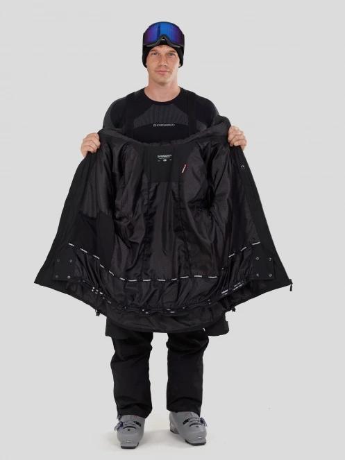 geaca de schi matlasata pt. barbati Fundango Fairfield Padded Jacket negru 5