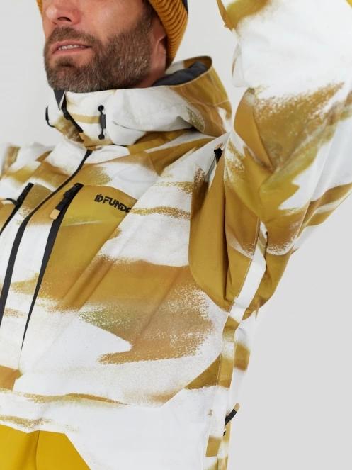 geaca de schi pt. barbati Fundango Baily ECO Allmountain Jacket galben 7