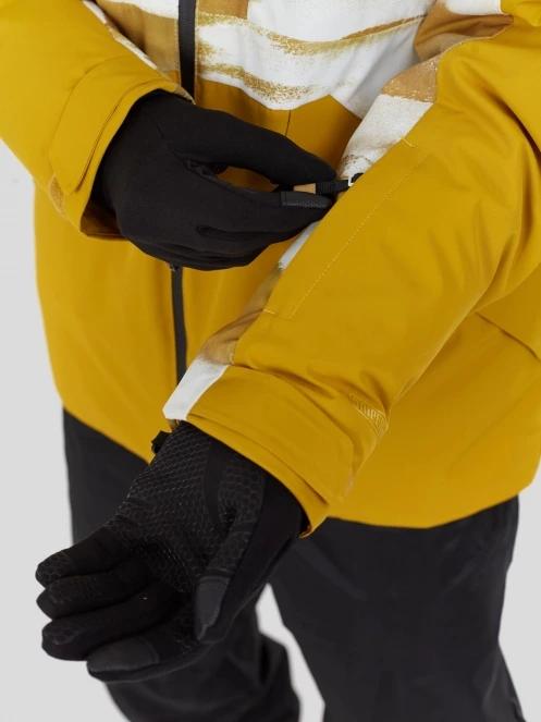 geaca de schi pt. barbati Fundango Baily ECO Allmountain Jacket galben 8