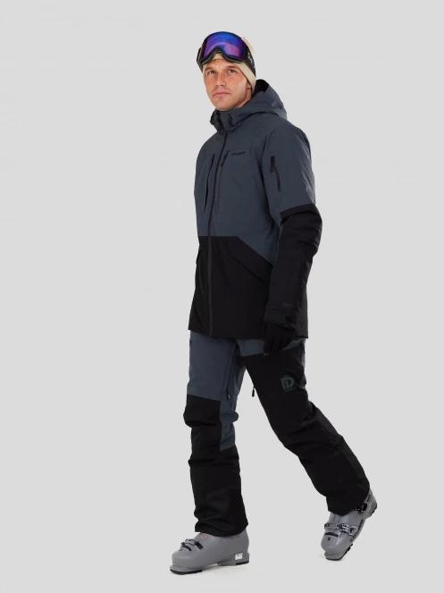 geaca de schi pt. barbati Fundango Baily ECO Allmountain Jacket gri 4
