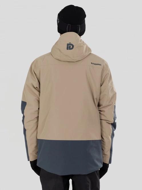 geaca de schi pt. barbati Fundango Baily ECO Allmountain Jacket nisip 3