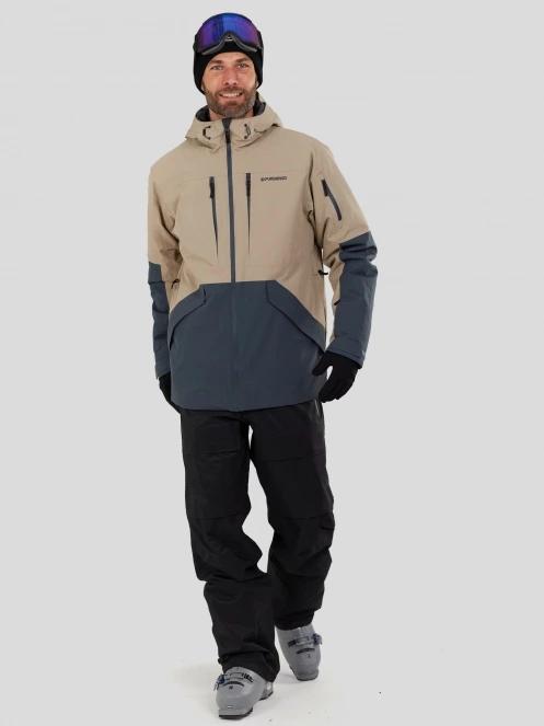 geaca de schi pt. barbati Fundango Baily ECO Allmountain Jacket nisip 6