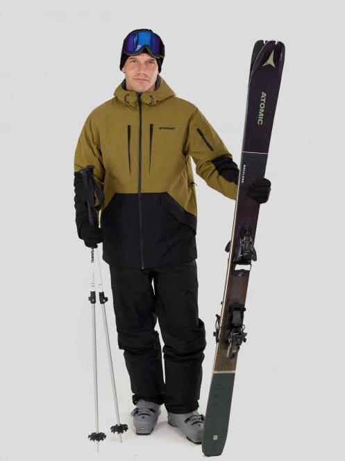 geaca de schi pt. barbati Fundango Baily ECO Allmountain Jacket verde 4