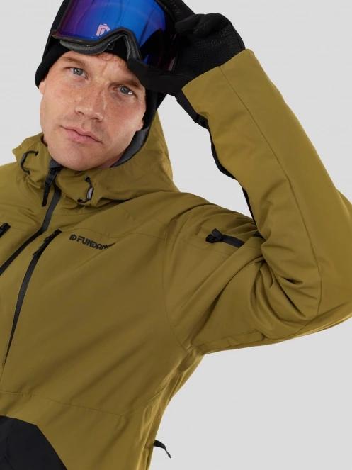 geaca de schi pt. barbati Fundango Baily ECO Allmountain Jacket verde 7