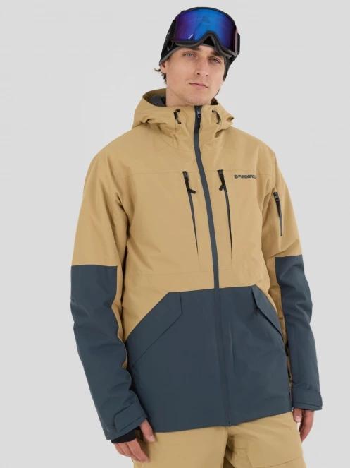 geaca de schi pt. barbati Fundango Baily ECO Allmountain Jacket nisip 2