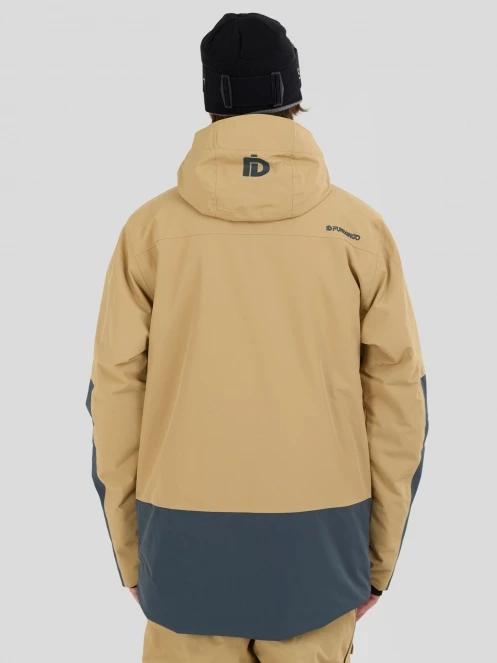 geaca de schi pt. barbati Fundango Baily ECO Allmountain Jacket nisip 3