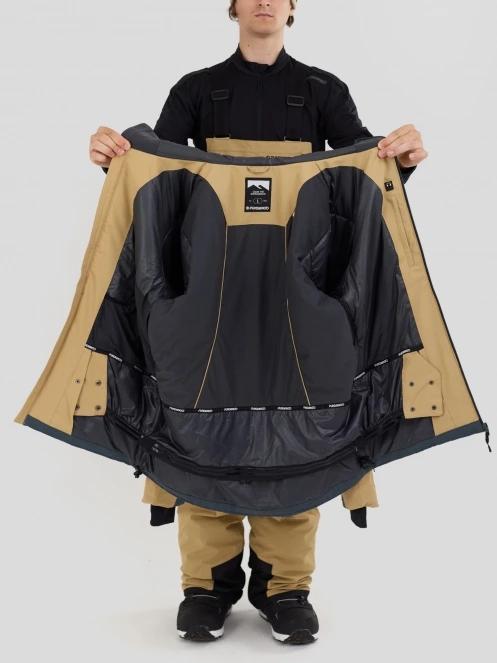 geaca de schi pt. barbati Fundango Baily ECO Allmountain Jacket nisip 6