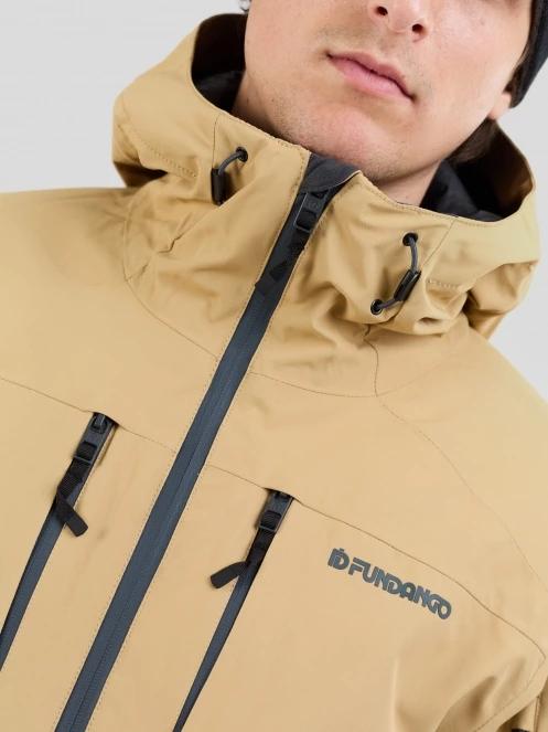 geaca de schi pt. barbati Fundango Baily ECO Allmountain Jacket nisip 8