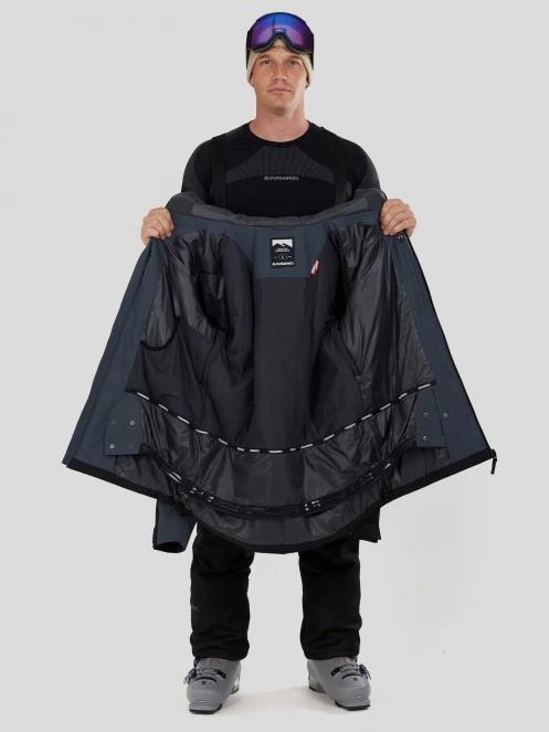 geaca de schi pt. barbati Fundango Baily ECO Allmountain Jacket gri 5