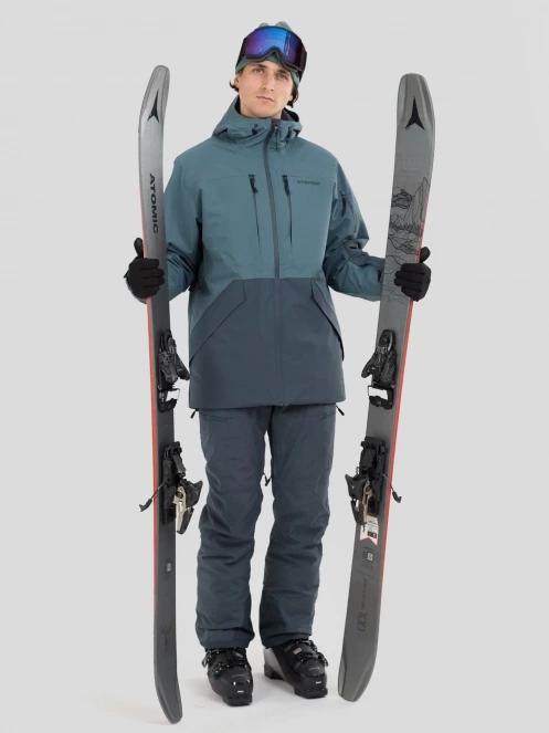 geaca de schi pt. barbati Fundango Baily ECO Allmountain Jacket verde 4