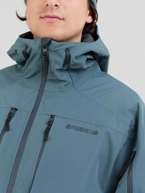 geaca de schi pt. barbati Fundango Baily ECO Allmountain Jacket verde 7
