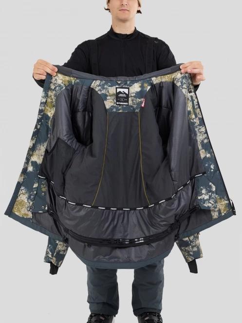 geaca de schi pt. barbati Fundango Baily ECO Allmountain Jacket gri 5