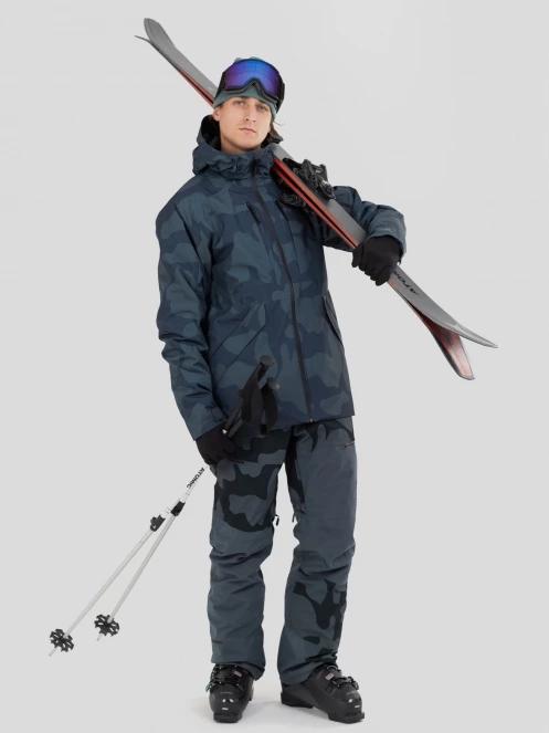 geaca de schi pt. barbati Fundango Baily ECO Allmountain Jacket gri 4