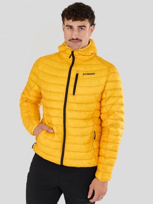jacheta de puf pt. barbati Fundango Rauris Down Jacket maro 2