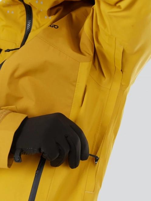 geaca de schi pt. barbati Fundango Manota 3L Shell Jacket galben 8