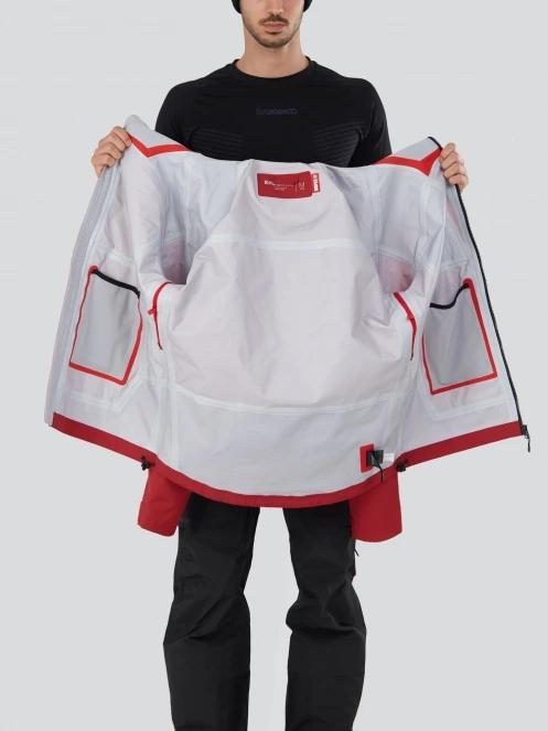 geaca de schi pt. barbati Fundango Manota 3L Shell Jacket rosu 5