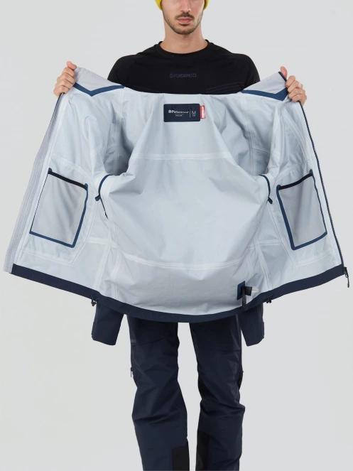 geaca de schi pt. barbati Fundango Manota 3L Shell Jacket albastru 5
