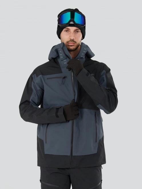 geaca de schi pt. barbati Fundango Manota 3L Shell Jacket gri 5