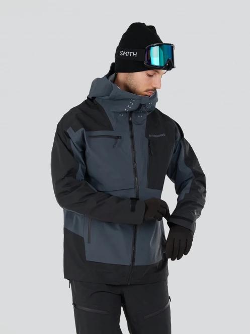 geaca de schi pt. barbati Fundango Manota 3L Shell Jacket gri 6