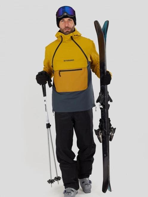 jacheta hanorac pt. barbati Fundango Hydra ECO Anorak galben 4