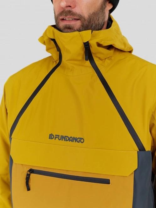 jacheta hanorac pt. barbati Fundango Hydra ECO Anorak galben 6