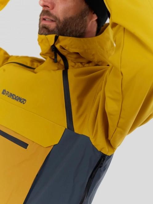 jacheta hanorac pt. barbati Fundango Hydra ECO Anorak galben 8