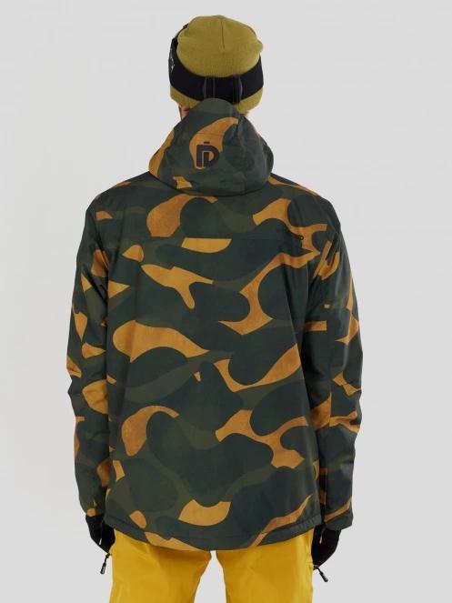 jacheta hanorac pt. barbati Fundango Hydra ECO Anorak verde 3