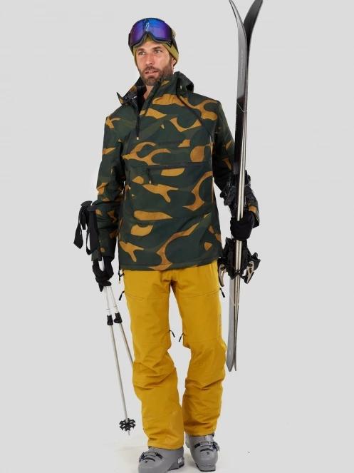 jacheta hanorac pt. barbati Fundango Hydra ECO Anorak verde 4