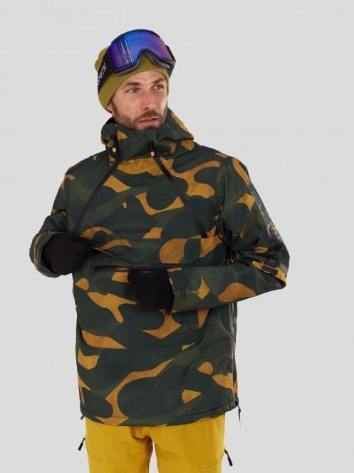 jacheta hanorac pt. barbati Fundango Hydra ECO Anorak verde 6