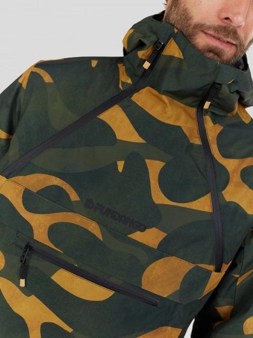jacheta hanorac pt. barbati Fundango Hydra ECO Anorak verde 8