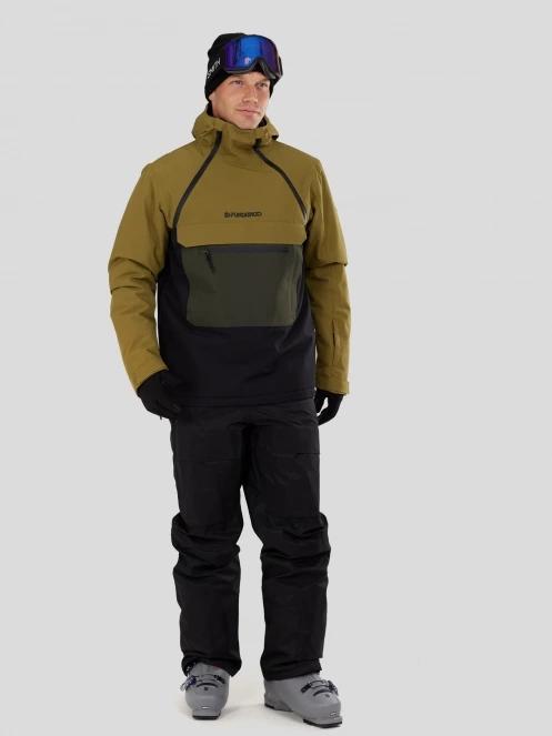 jacheta hanorac pt. barbati Fundango Hydra ECO Anorak verde 5