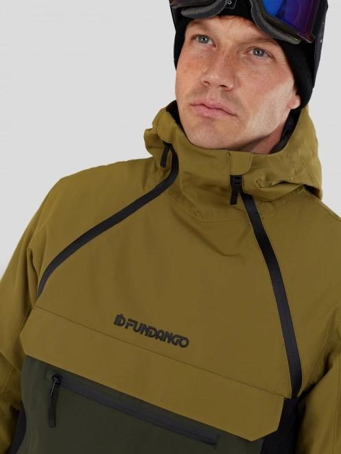 jacheta hanorac pt. barbati Fundango Hydra ECO Anorak verde 6