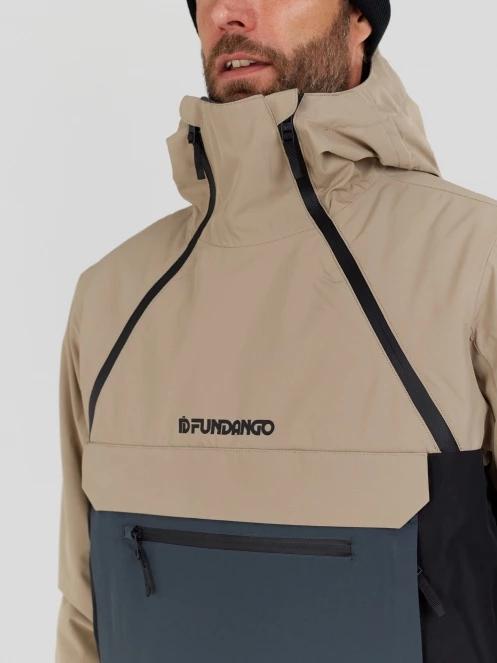 jacheta hanorac pt. barbati Fundango Hydra ECO Anorak nisip 6