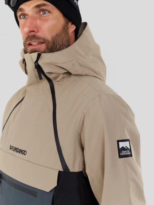 jacheta hanorac pt. barbati Fundango Hydra ECO Anorak nisip 7