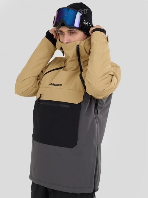 jacheta hanorac pt. barbati Fundango Hydra ECO Anorak nisip 5